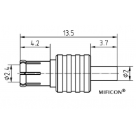 MFC-RF049 Adapter CRC9 Female naar TS9 Male recht-mificon-drawing-04