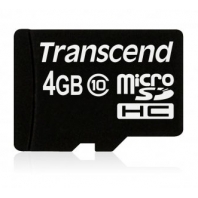 Transcend micro SDHC 4GB class 6 flash memory card