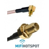 Pigtail SMA RF Female to MC Card right angle