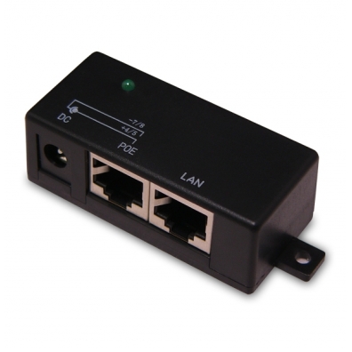 Passieve Power over ethernet PoE injector