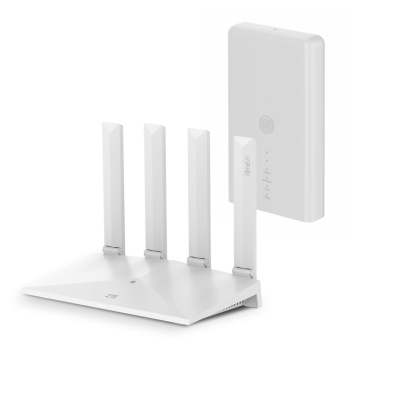 ZTE T300 Wi-Fi 6 / Mesh router and MC889 5G 4x4 MIMO antenna